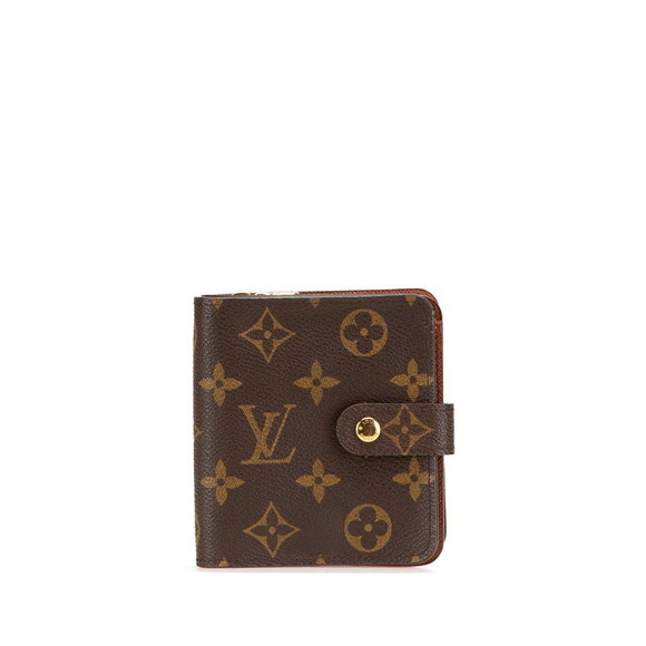 Louis Vuitton Zip Brown Wallet Monogram Leather - Picture 1 of 8